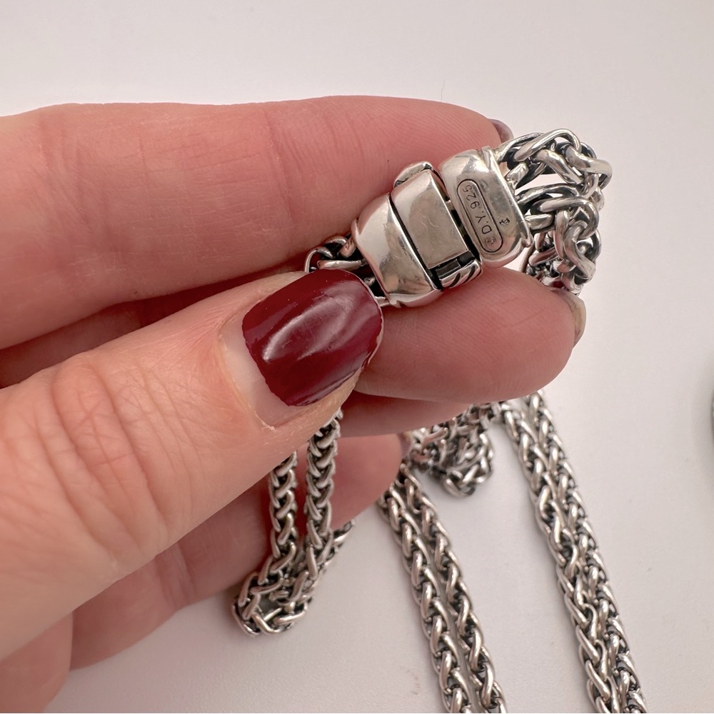 Vintage David Yurman rose quartz set! - Picture 10 of 10